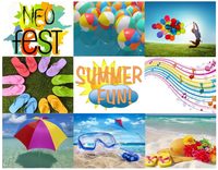 Summer Fun collage